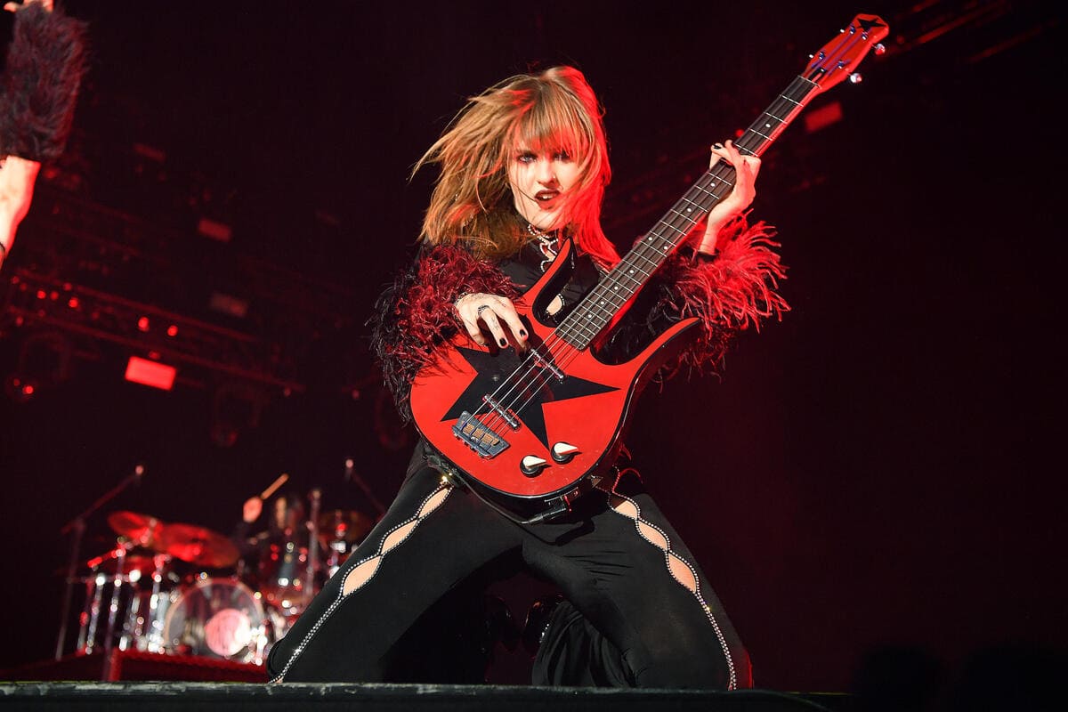 Un momento del concerto dei Maneskin al Palalpitour, Torino, 25 febbraio 2023 (Ansa)