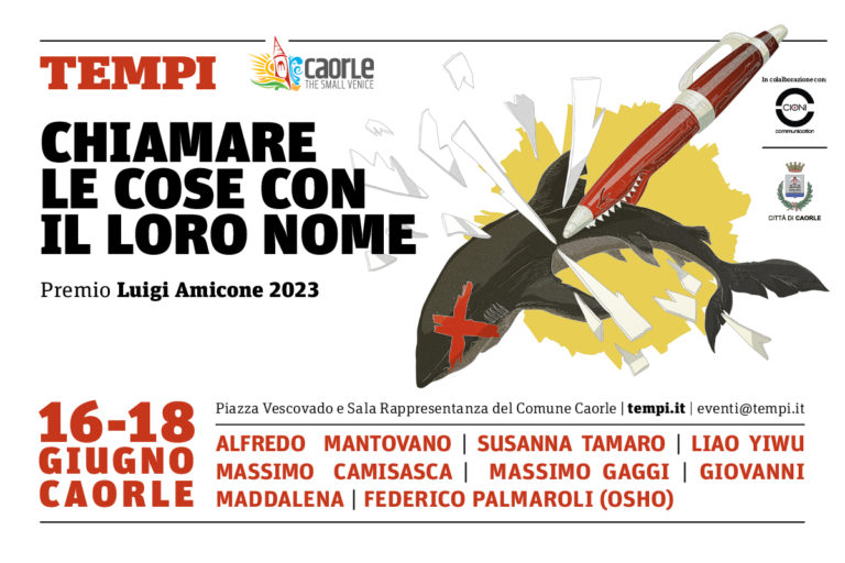 Chiamare le cose con il loro nome – Il programma della festa di Tempi a Caorle
