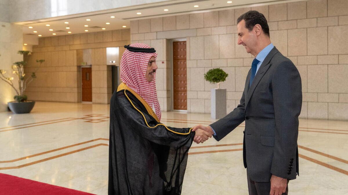 Assad riceve in Siria il ministro degli Esteri dell'Arabia Saudita