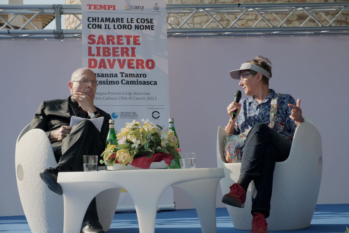 Susanna Tamaro e Massimo Camisasca