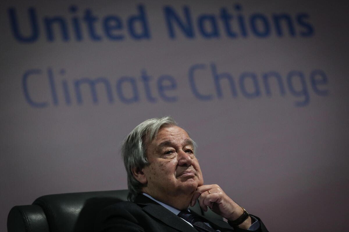 Guterres Onu eco-ansia