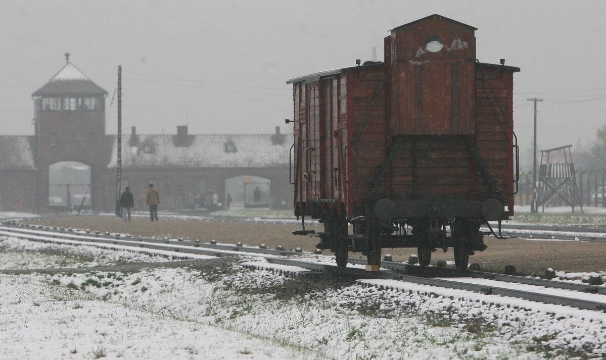 Campo di concentramento di Auschwitz-Birkenau, Polania (Ansa)