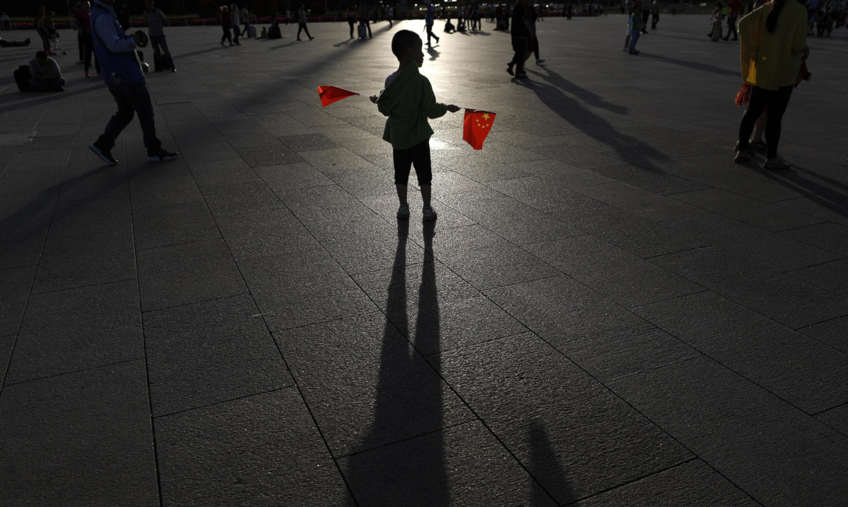 Cina bambino inverno demografico