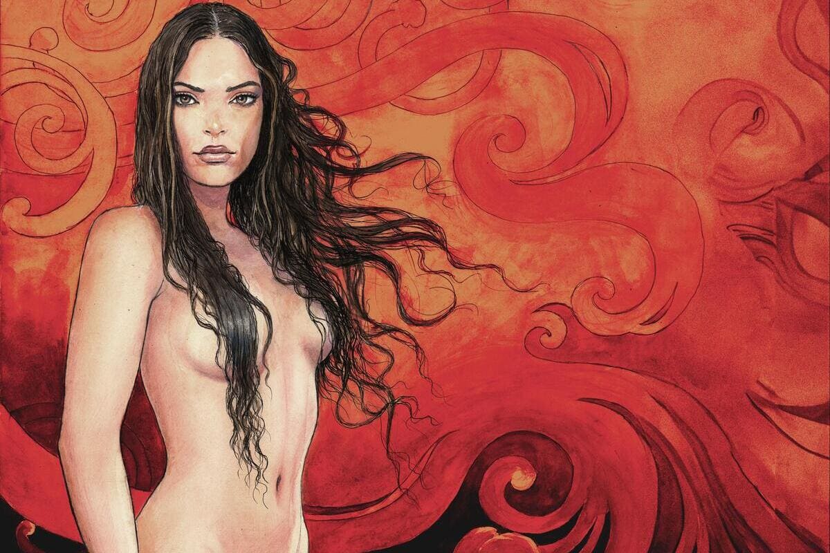 La copertina dell’album di Elodie, Red Light, disegnata da Milo Manara