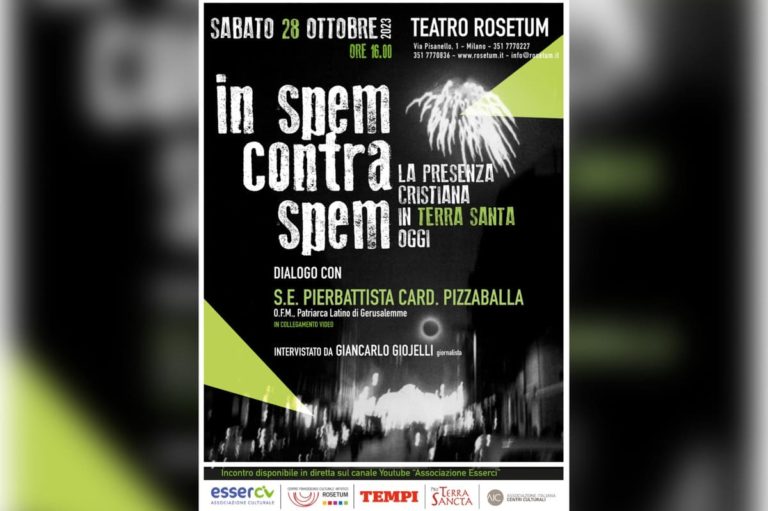 In spem contra spem – Incontro a Milano con Pizzaballa