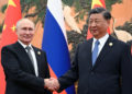 Il presidente Xi Jinping riceve a Pechino l’omologo russo Vladimir Putin, 18 ottobre 2023