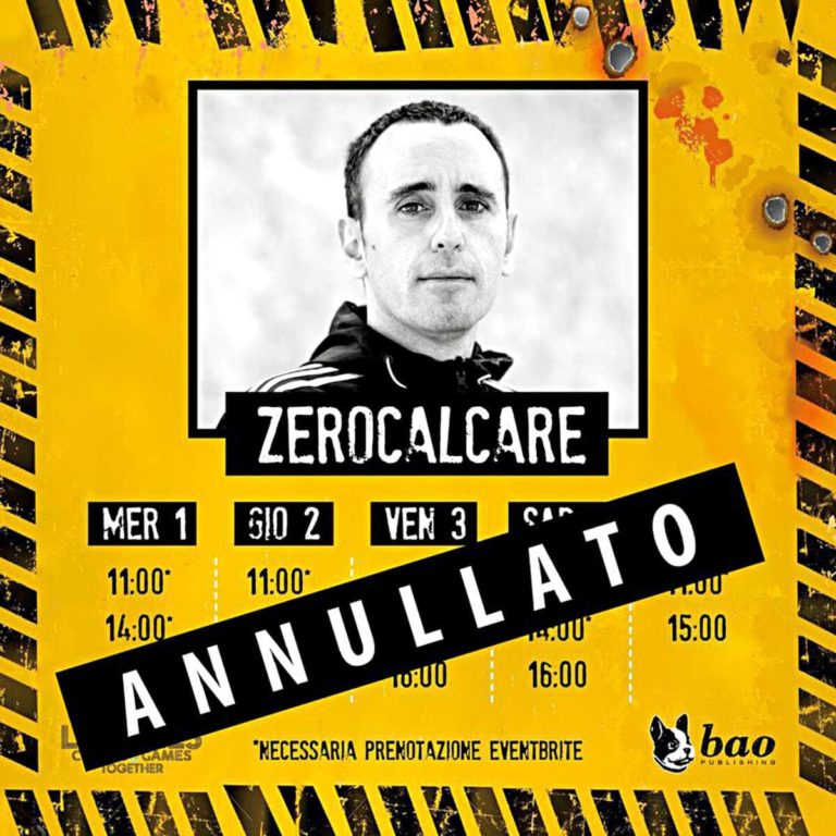 Zerocalcare e gli altri impavidi boicottatori di Lucca Comics