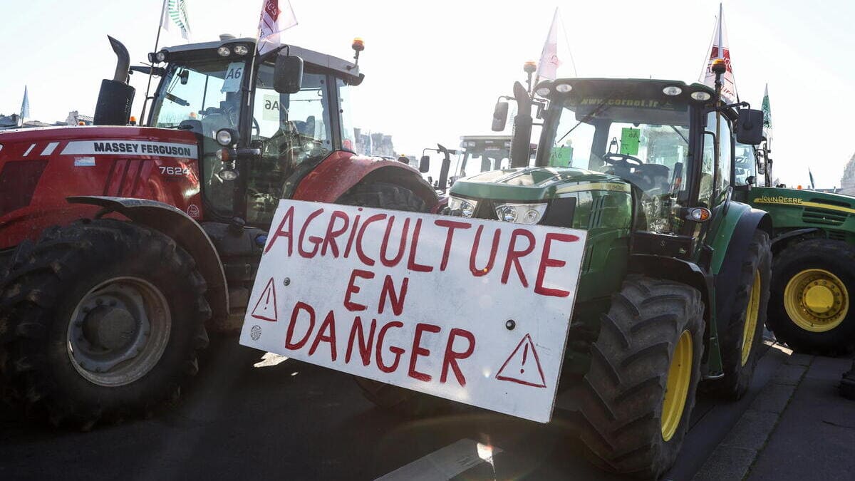 Agricoltori in Francia protestano contro l'Ue e la legge che limita drasticamente l'utilizzo di pesticidi