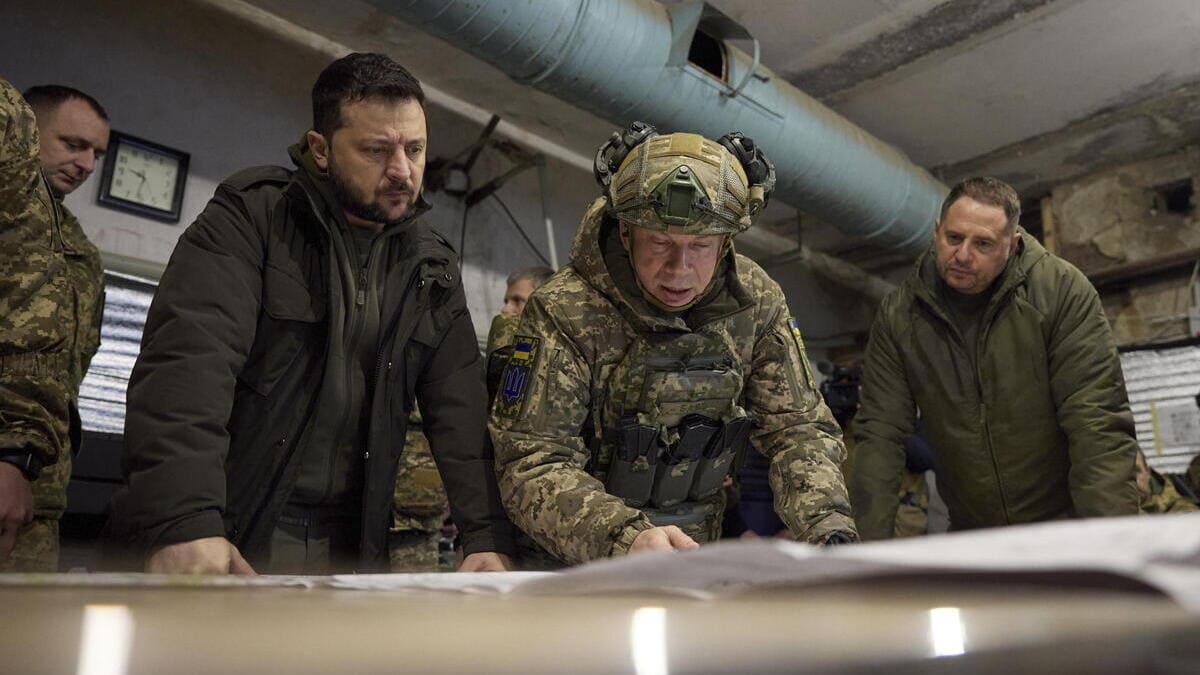 Il presidente dell'Ucraina, Volodymyr Zelensky