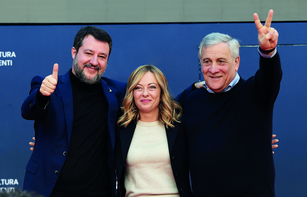 Meloni Salvini Tajani governo