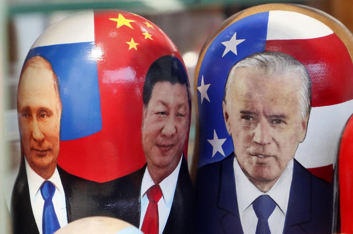 Putin Xi Biden matrioska