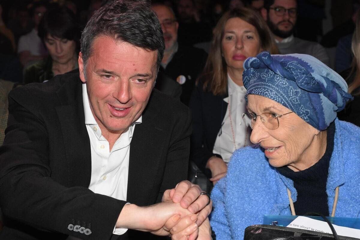 Matteo Renzi e Emma Bonino