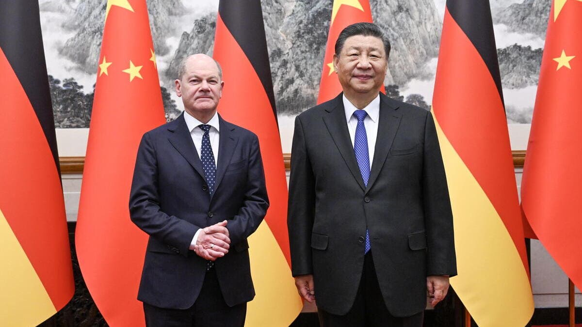 Il cancelliere tedesco Olaf Scholz incontra a Pechino il presidente Xi Jinping