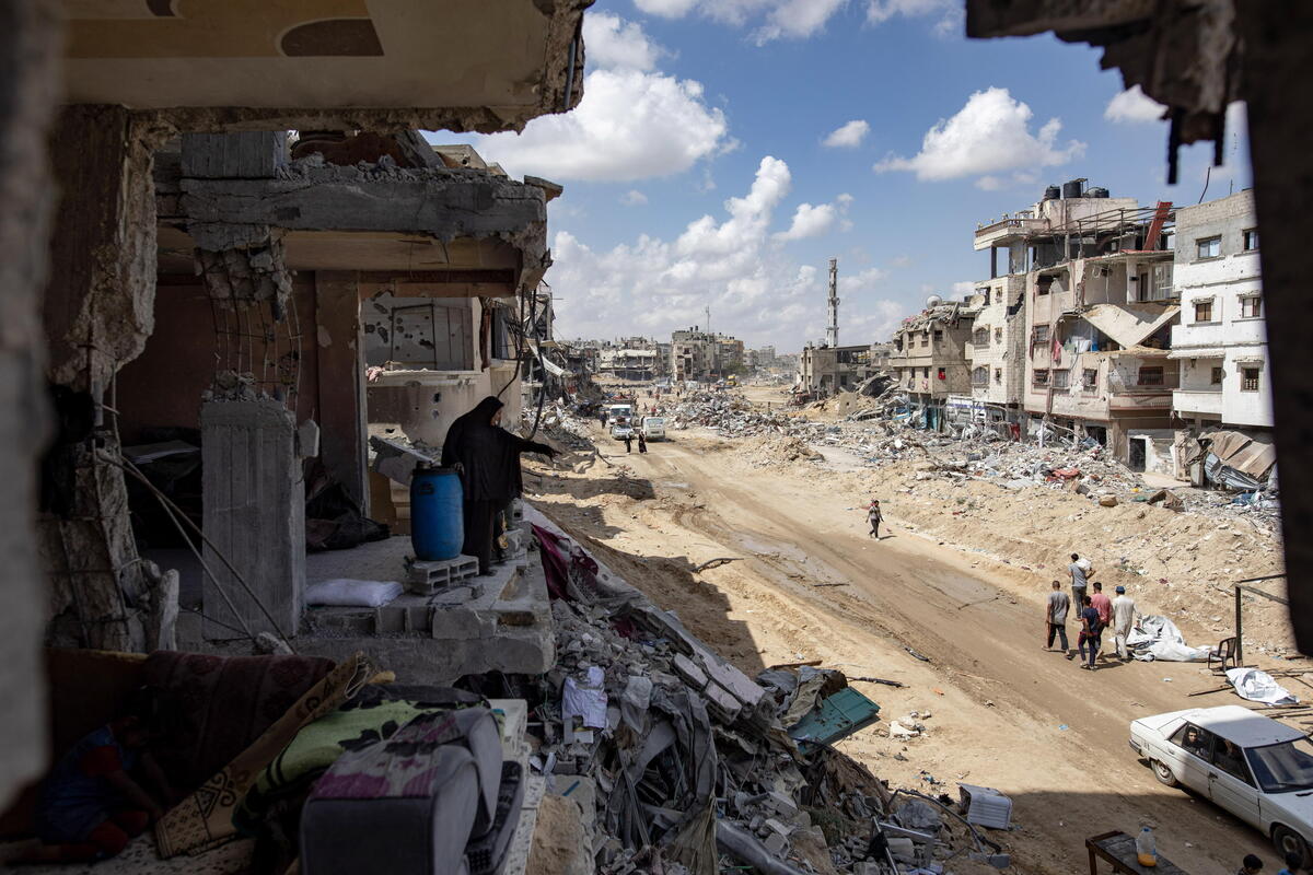 Striscia di Gaza, 7 maggio (Ansa)