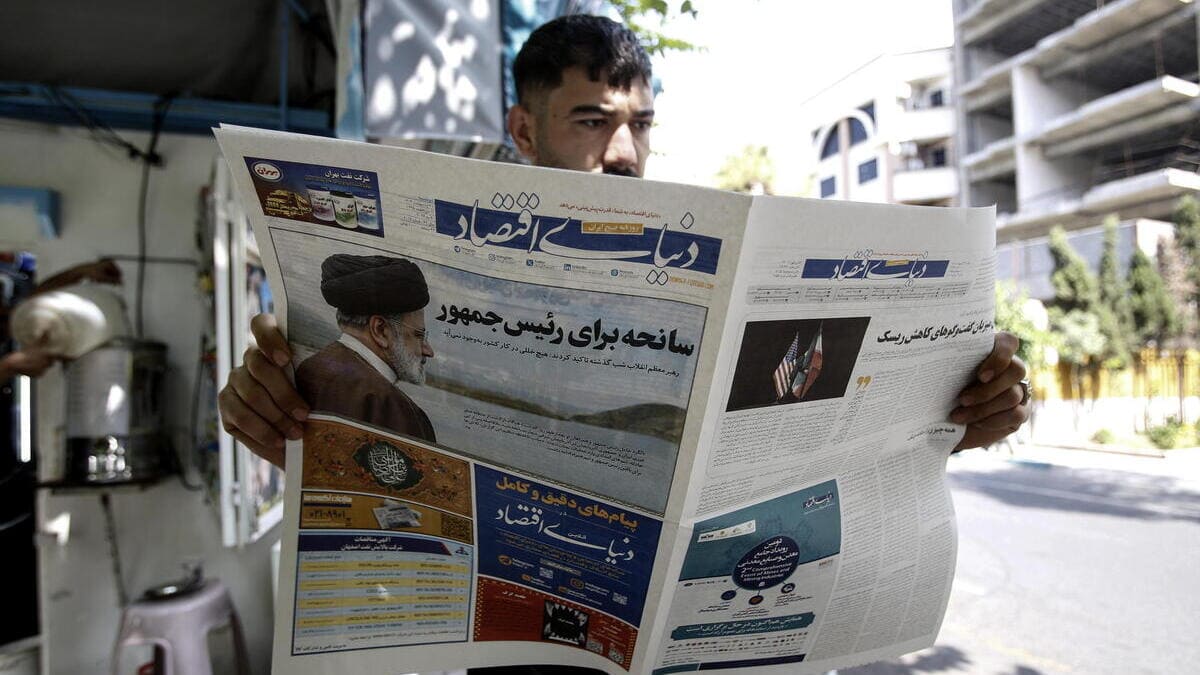 I giornali in Iran parlano della morte del presidente Raisi