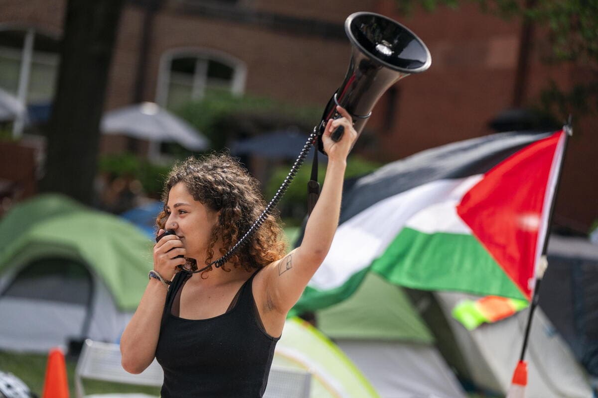 UCLA proteste pro Palestina
