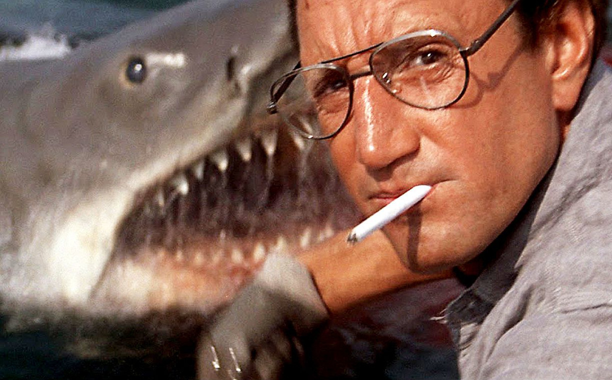 Fotogramma del film “Lo squalo” di Steven Spielberg