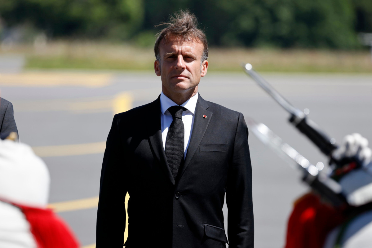 Il presidente francese Emmanuel Macron