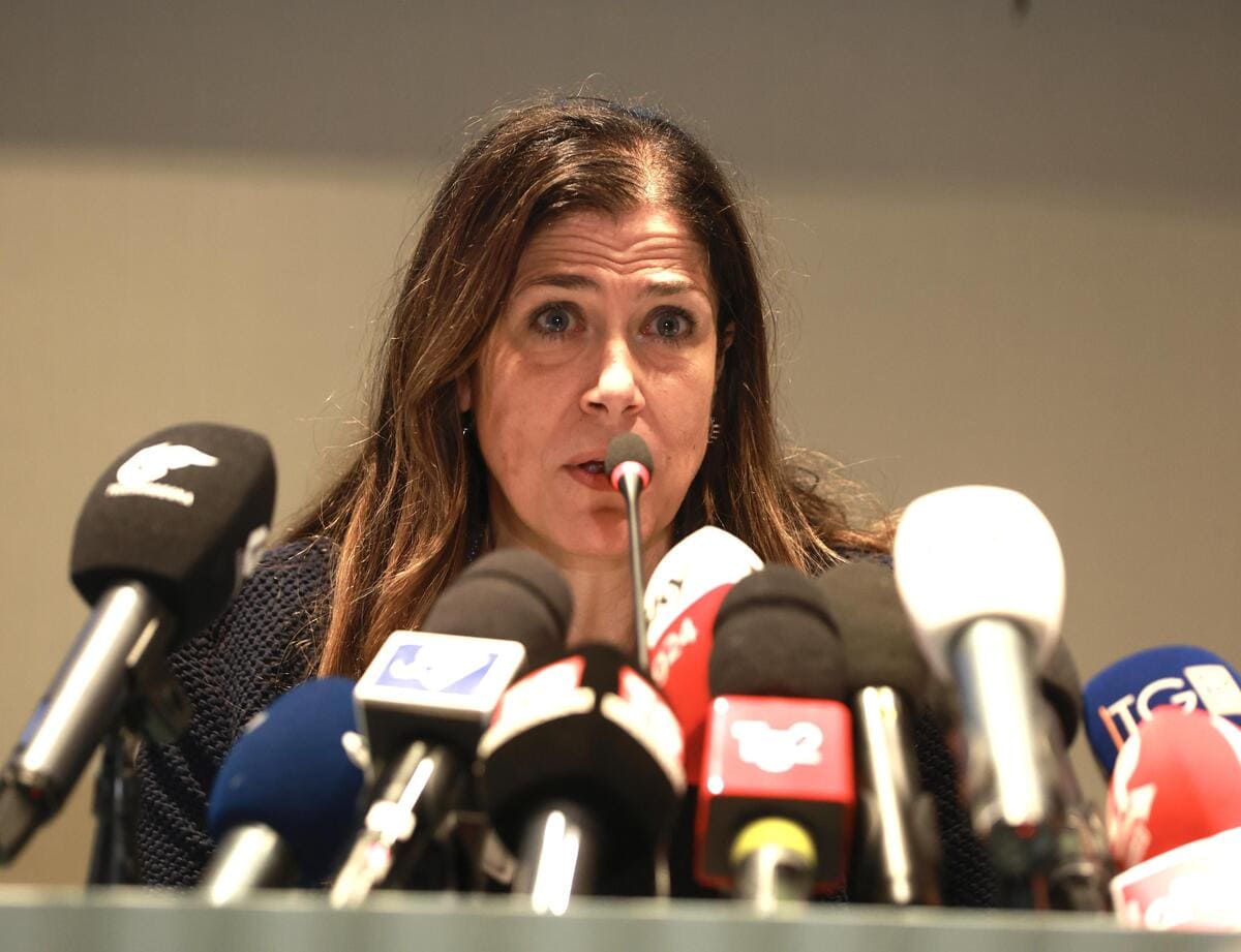La presidente della Regione Sardegna Alessandra Todde (Ansa)