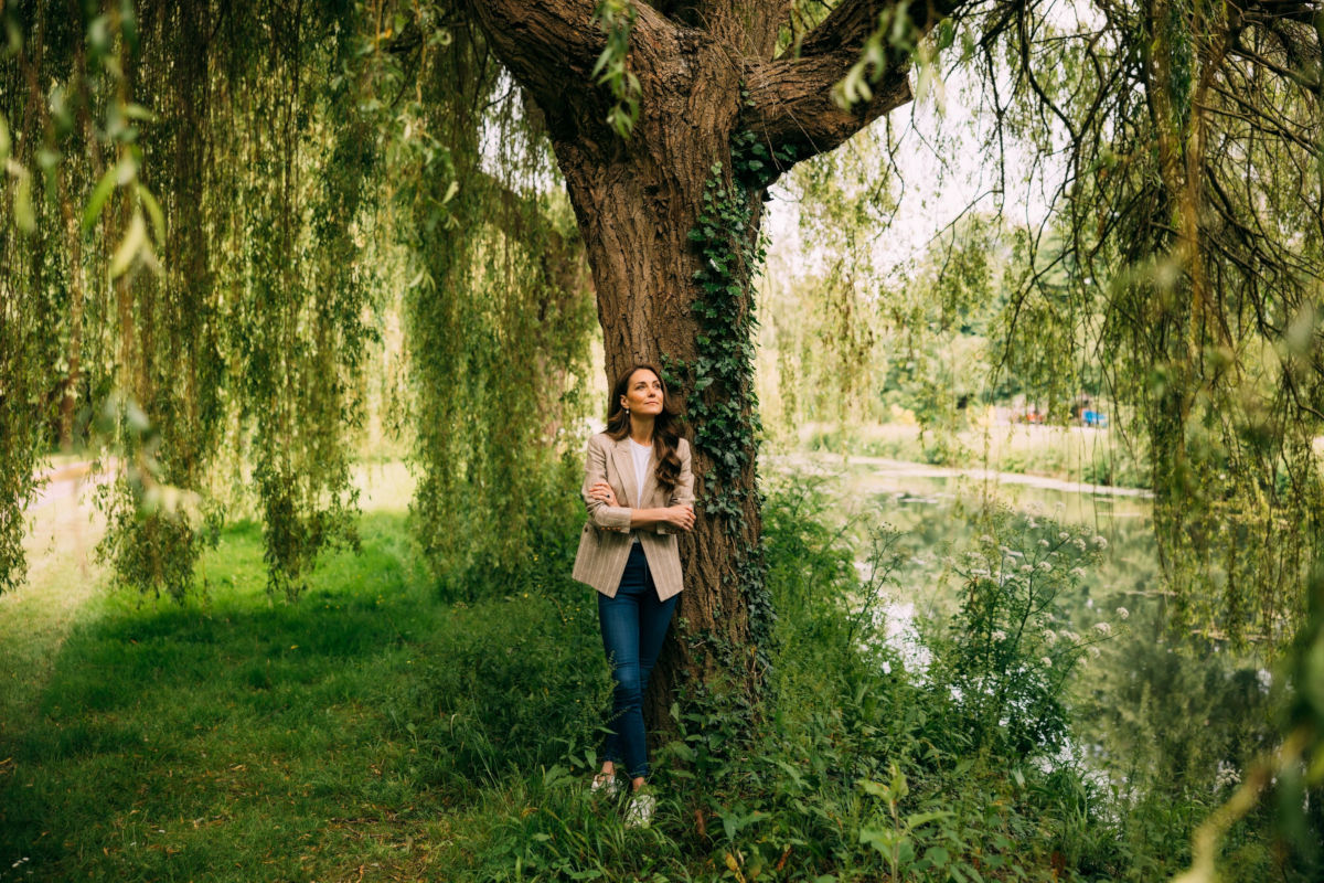 Kate Middleton, principessa del Galles, nella residenza reale a Windsor nel giugno 2024