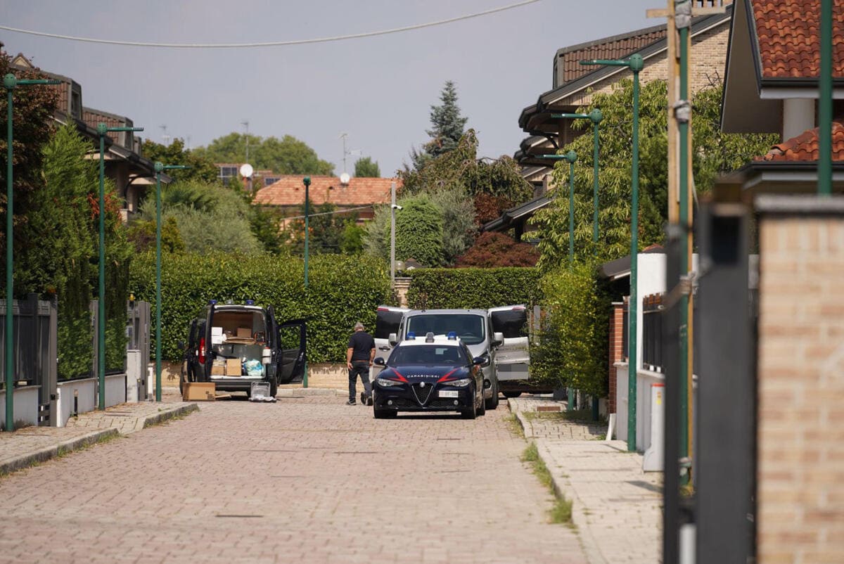 Paderno Dugnano, dove un 17enne ha confessato di avere ucciso i genitori e il fratello, 1 settembre 2024 (Ansa)