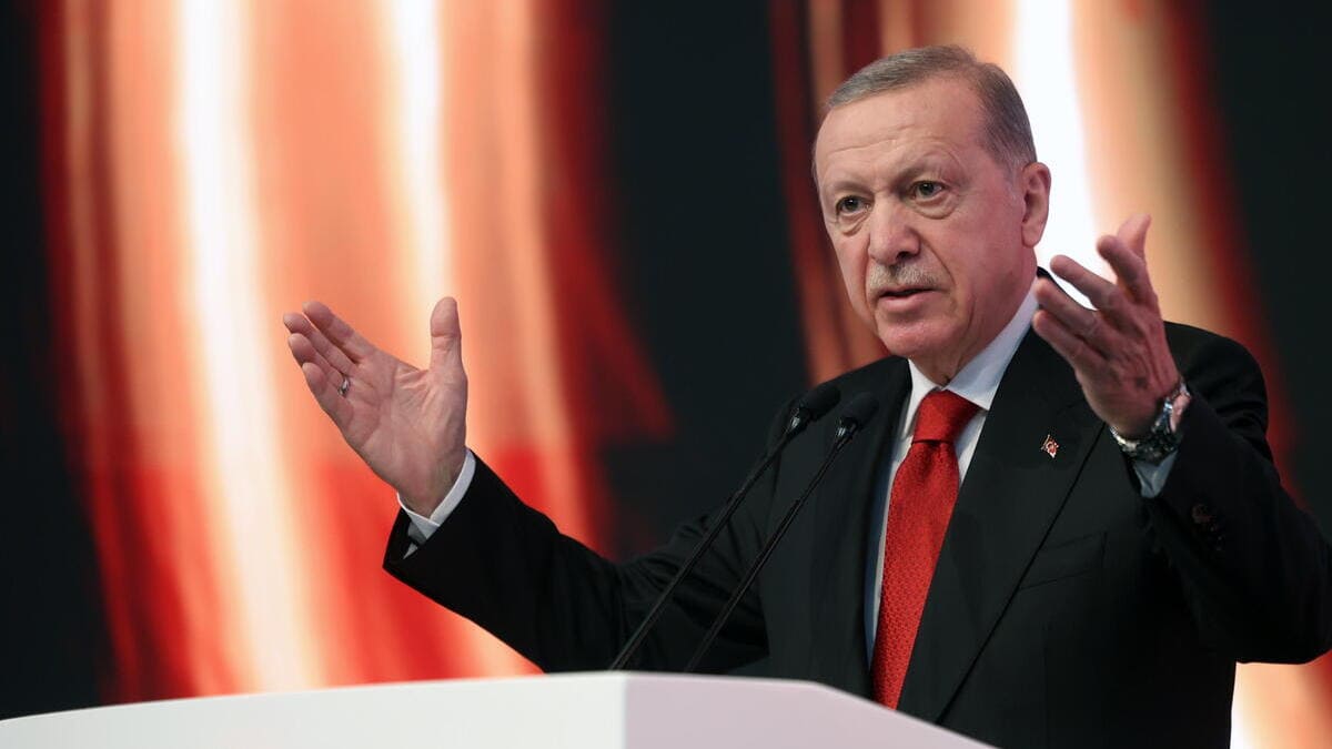 Il presidente della Turchia, Recep Tayyip Erdogan