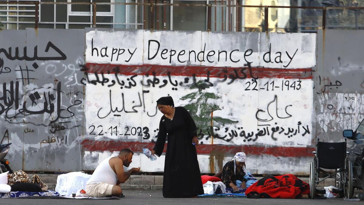 Beirut, Libano, 9 ottobre 2024 (foto Ansa)