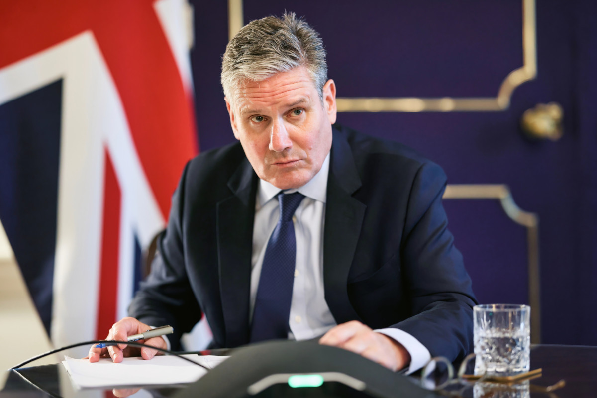 Il primo ministro britannico Keir Starmer
