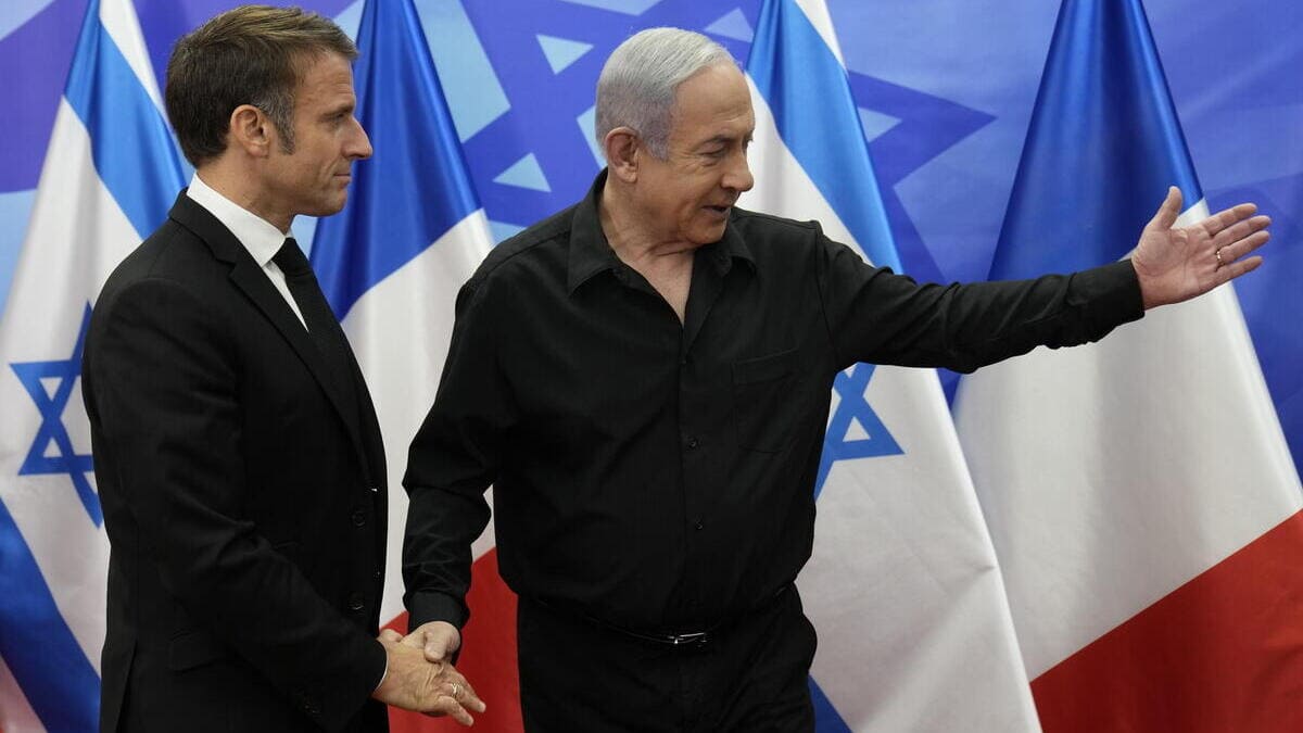 Macron Netanyahu Israele Francia