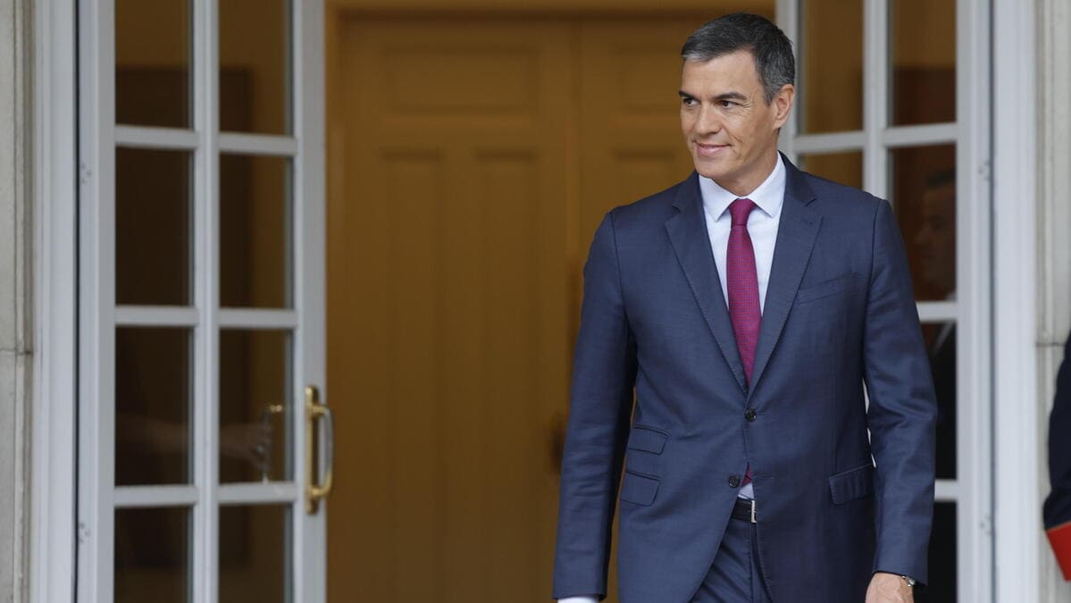 Il presidente spagnolo Pedro Sanchez (Ansa)