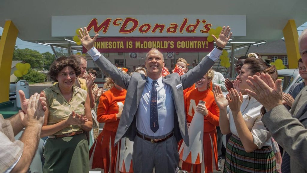 Il film "The founder" diretto da John Lee Hancock (2016)