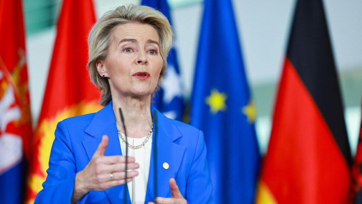 La presidente della Commissione europea, Ursula von der Leyen
