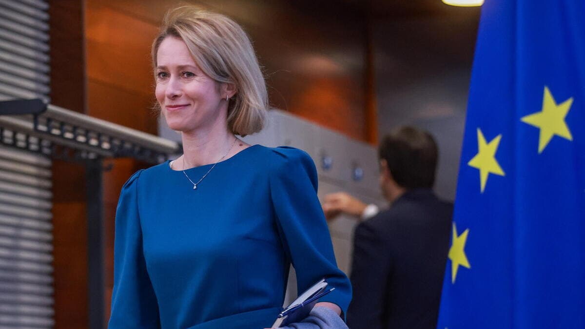 L'Alto rappresentante per la politica estera dell'Unione Europea ed ex premier dell'Estonia, Kaja Kallas