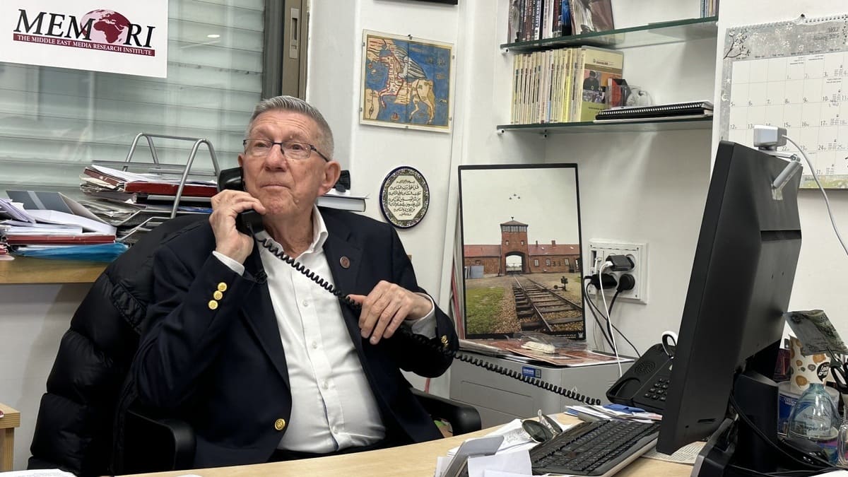 Yigal Carmon, presidente di Memri (foto G. Giojelli)