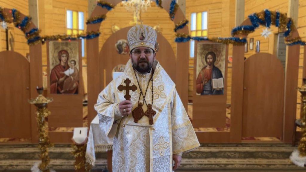 Il vescovo greco-cattolico di Donetsk, Maksym Ryabukha
